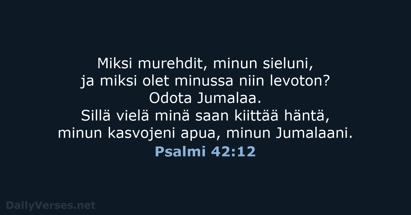 Psalmi 42:12 - KR38