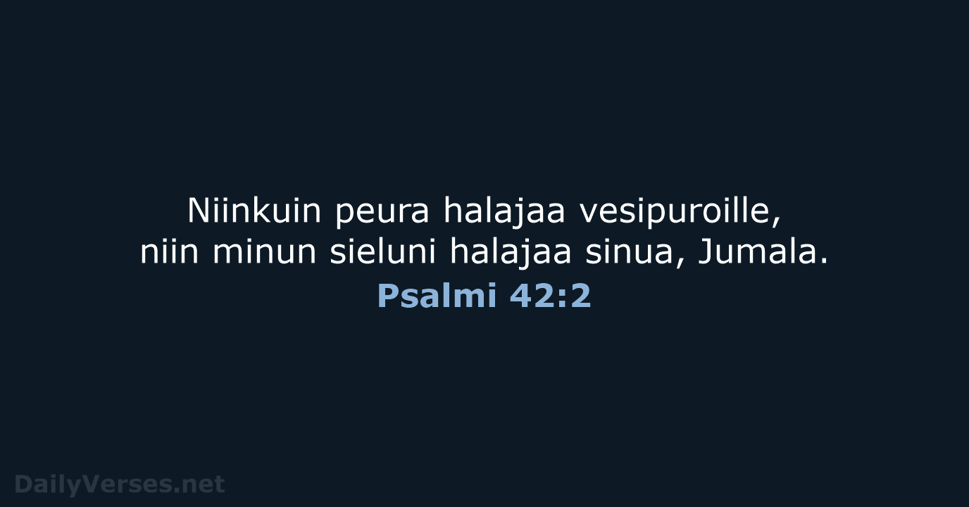 Psalmi 42:2 - KR38