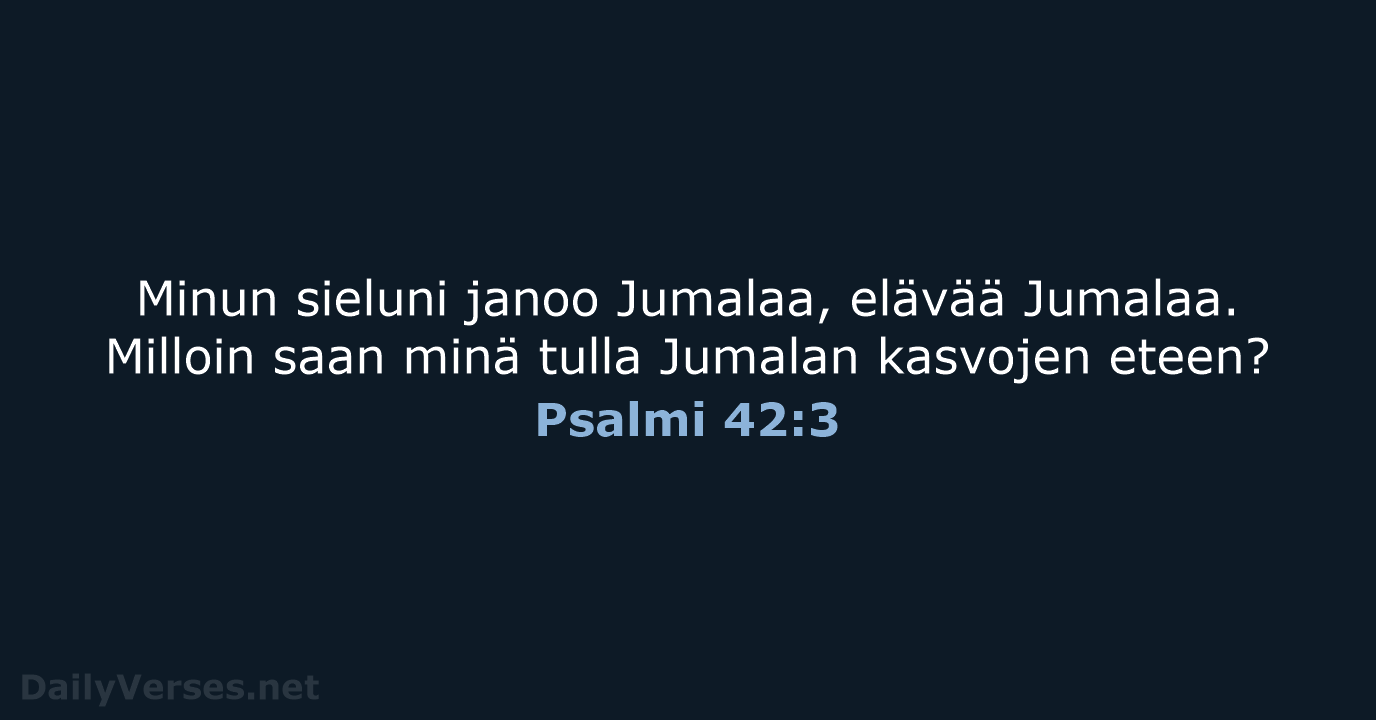 Psalmi 42:3 - KR38