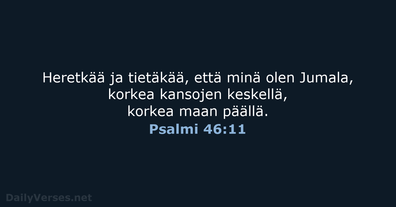 Psalmi 46:11 - KR38