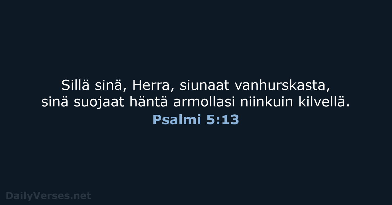 Psalmi 5:13 - KR38