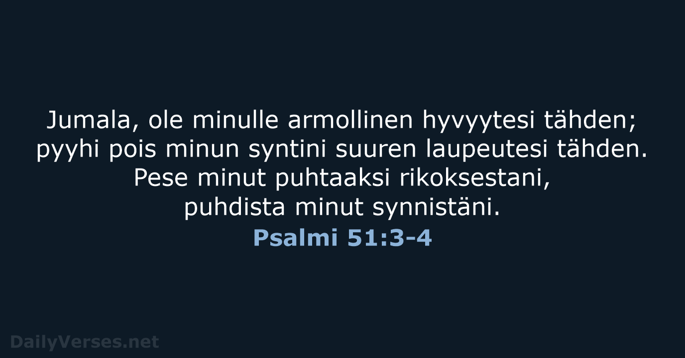 Psalmi 51:3-4 - KR38