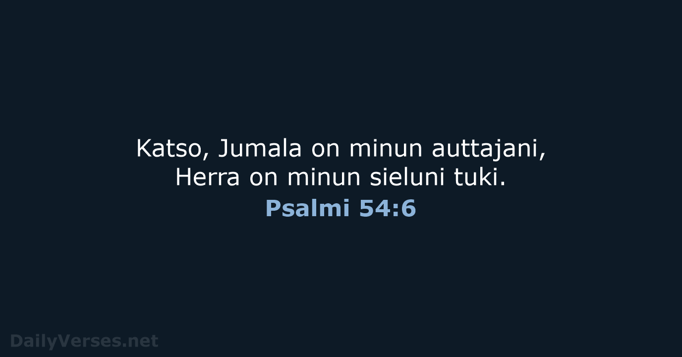 Psalmi 54:6 - KR38