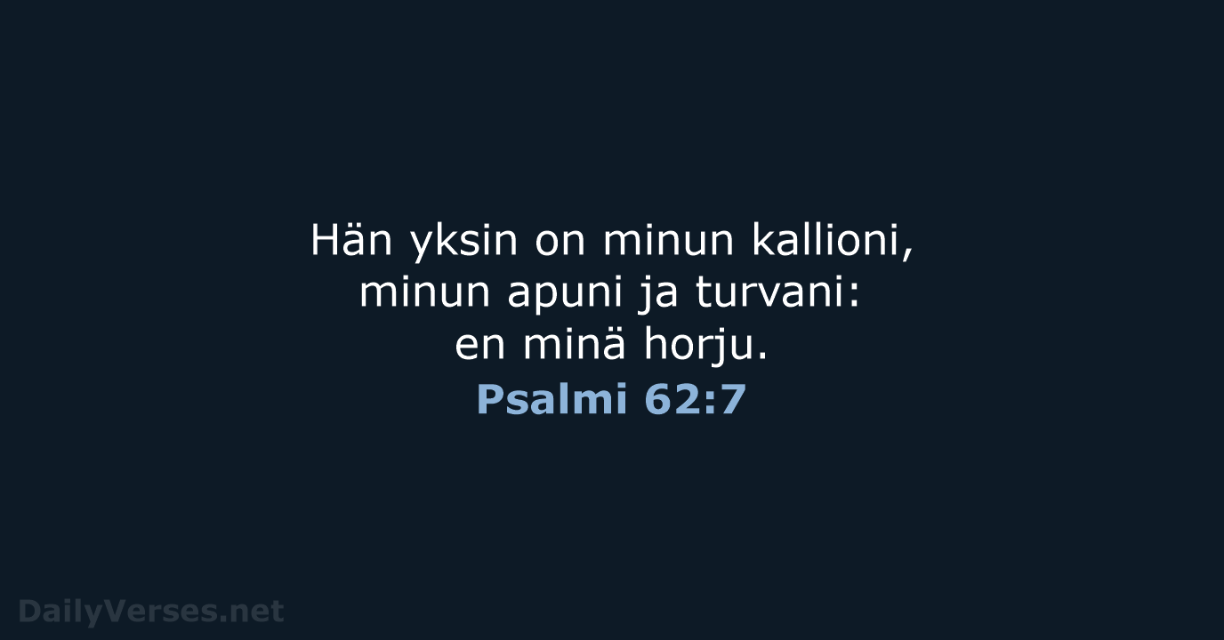 Psalmi 62:7 - KR38