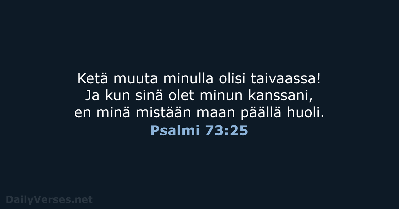 Psalmi 73:25 - KR38