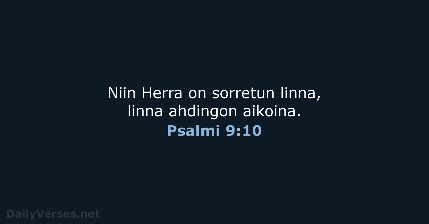 Psalmi 9:10 - KR38