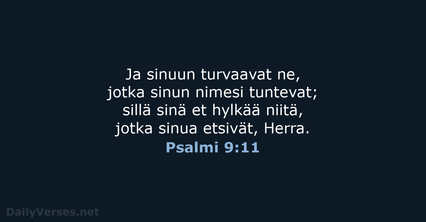 Psalmi 9:11 - KR38