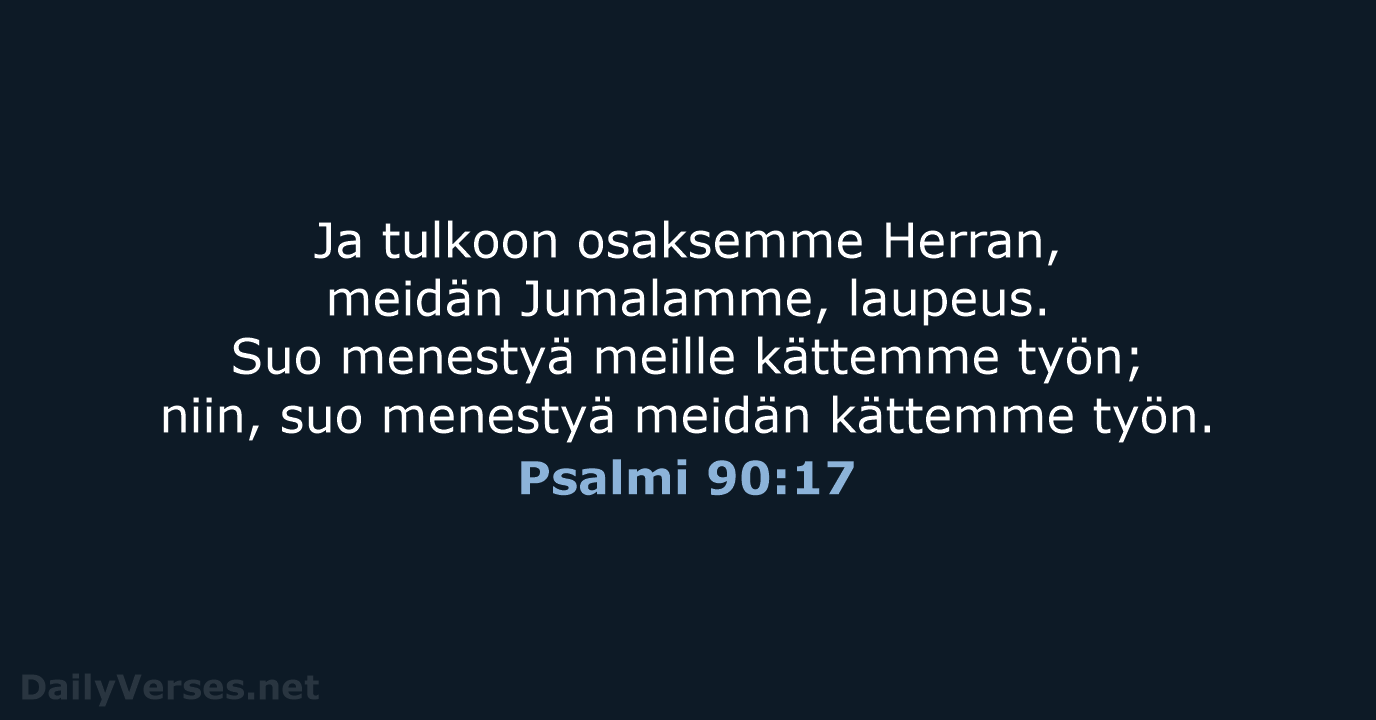 Psalmi 90:17 - KR38