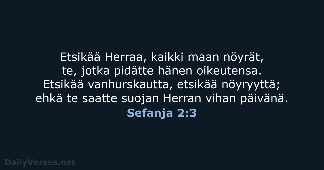 Sefanja 2:3 - KR38