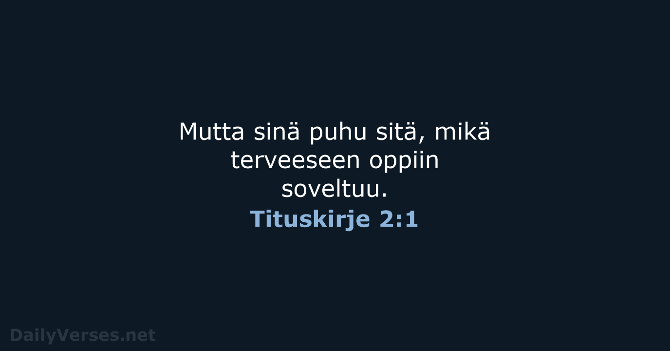 Tituskirje 2:1 - KR38