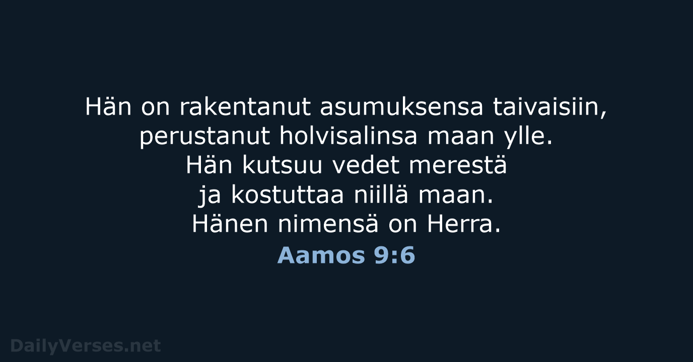 Aamos 9:6 - KR92