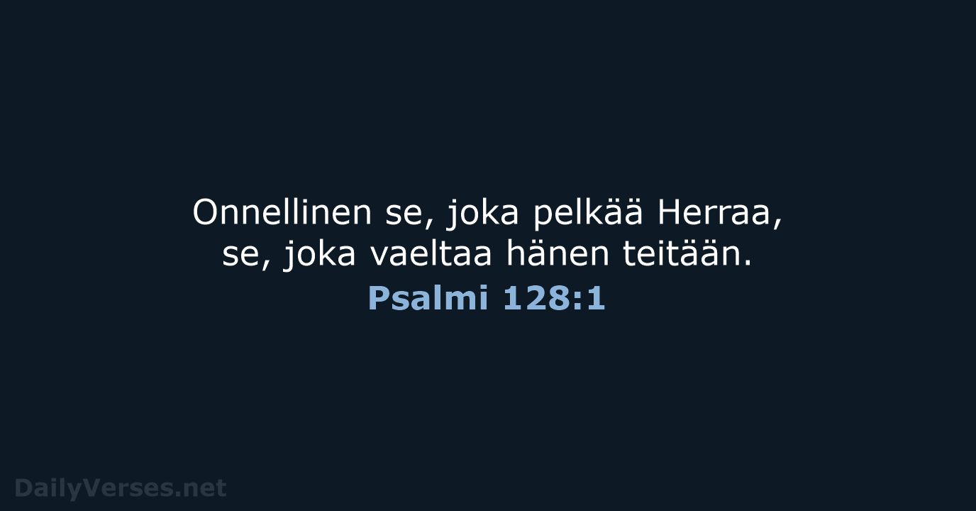 Psalmi 128:1 - KR92