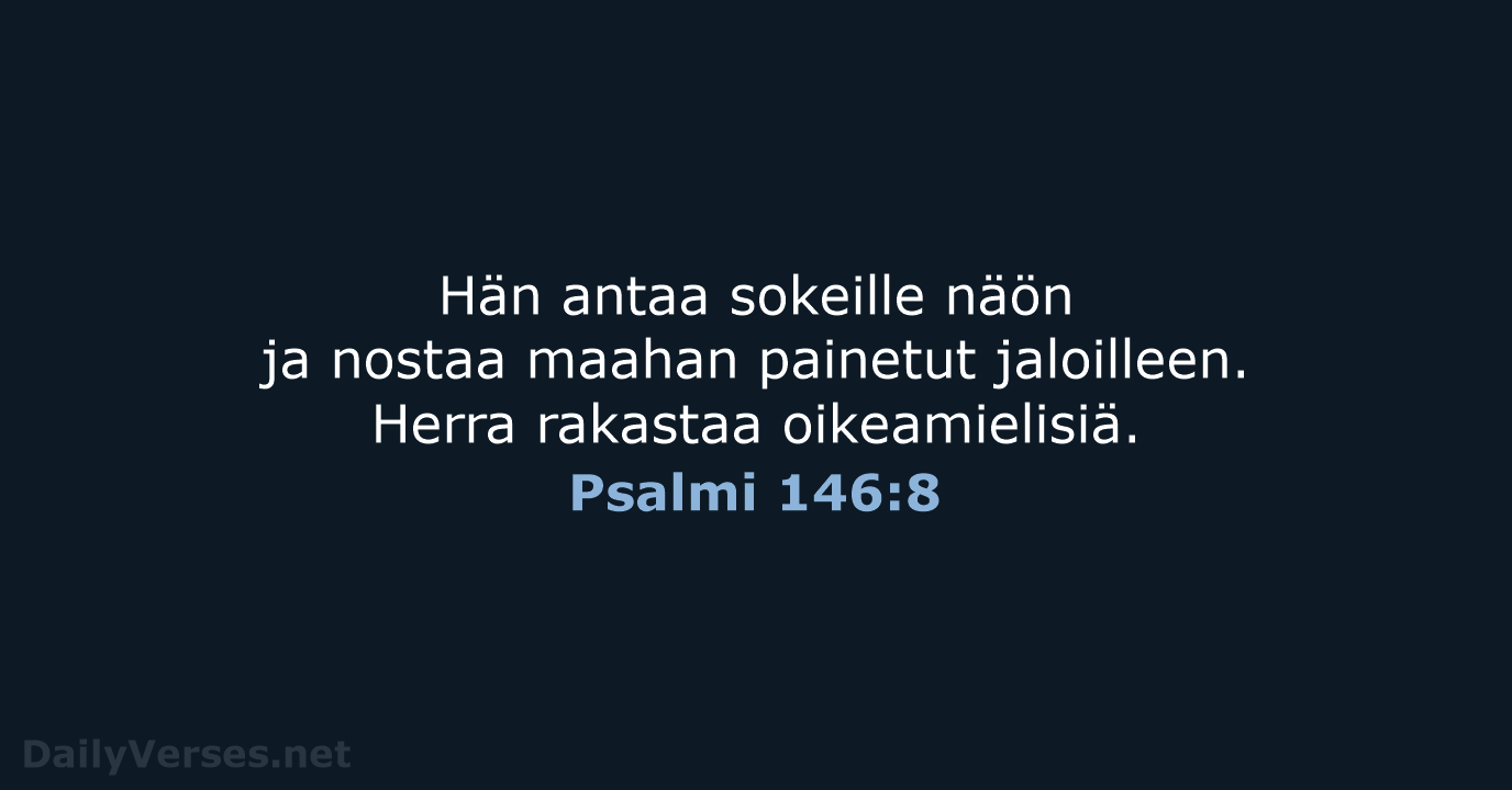 Psalmi 146:8 - KR92