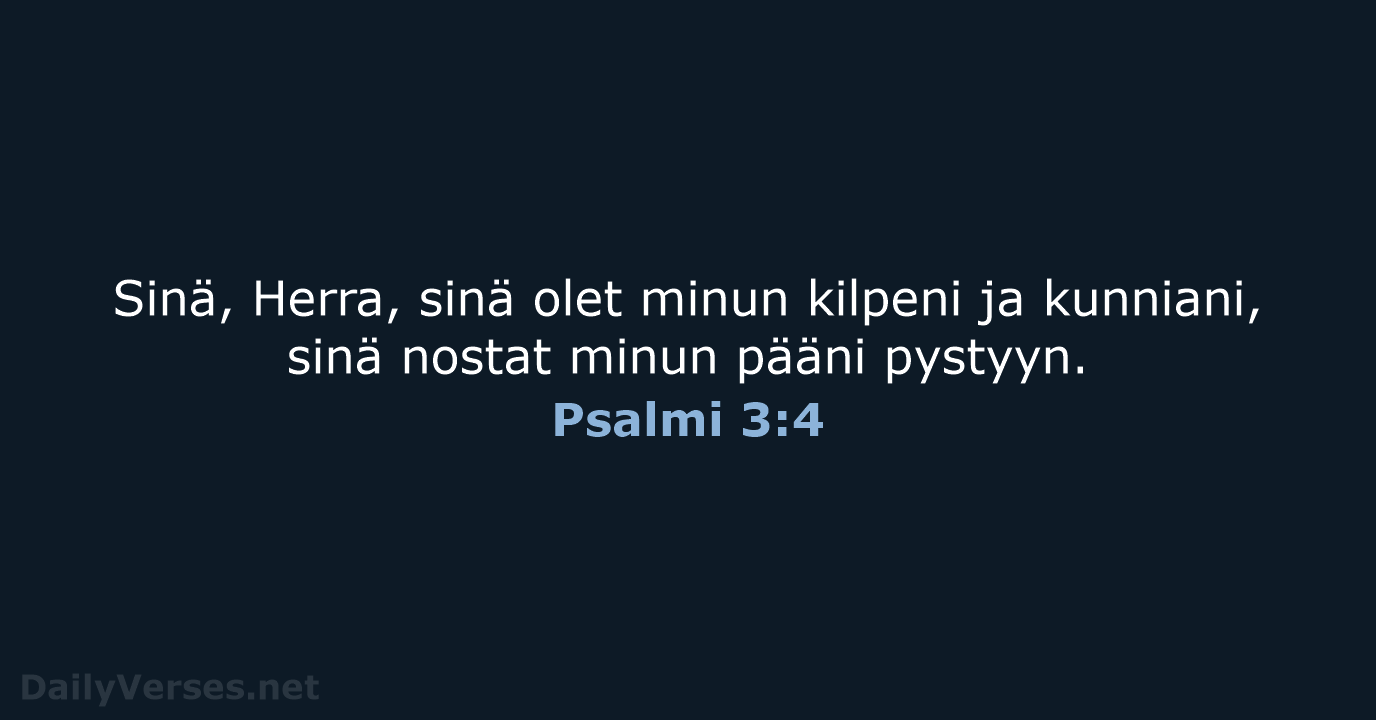 Psalmi 3:4 - KR92