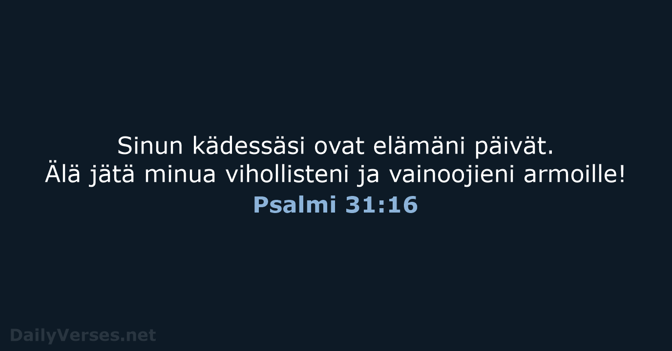 Psalmi 31:16 - KR92