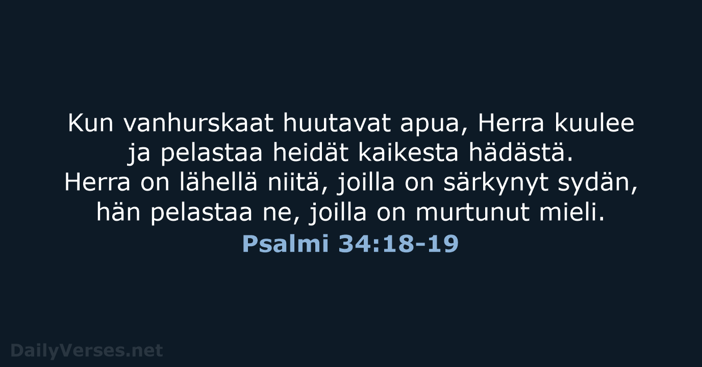Psalmi 34:18-19 - KR92