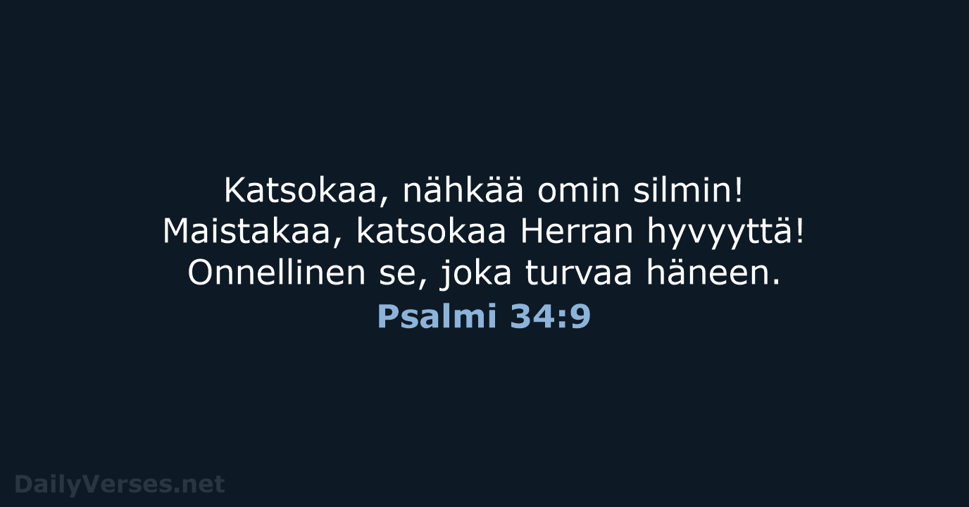 Psalmi 34:9 - KR92