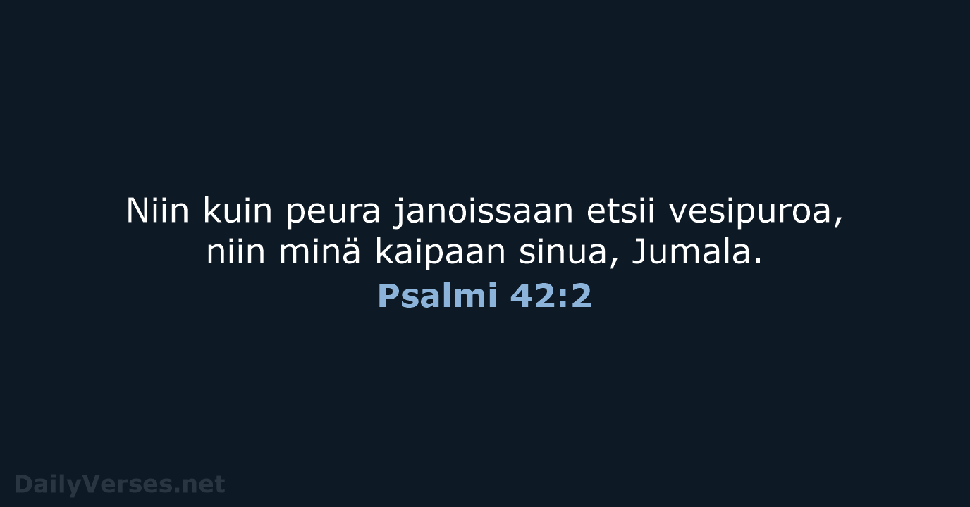 Psalmi 42:2 - KR92
