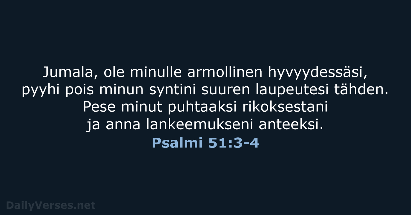 Psalmi 51:3-4 - KR92