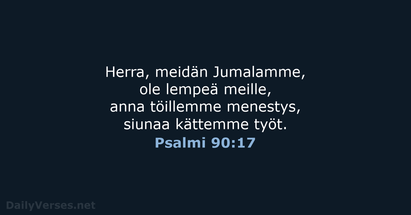 Psalmi 90:17 - KR92