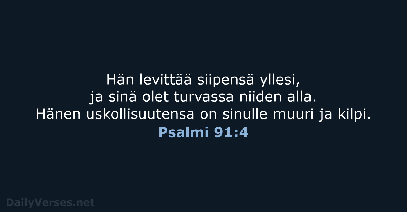 Psalmi 91:4 - KR92