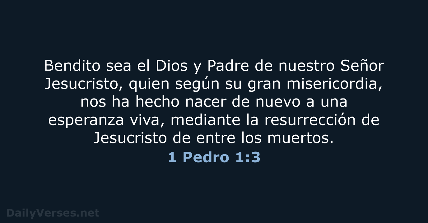 1 Pedro 1:3 - LBLA