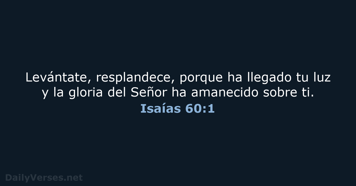 Isa as 60 LBLA DailyVerses