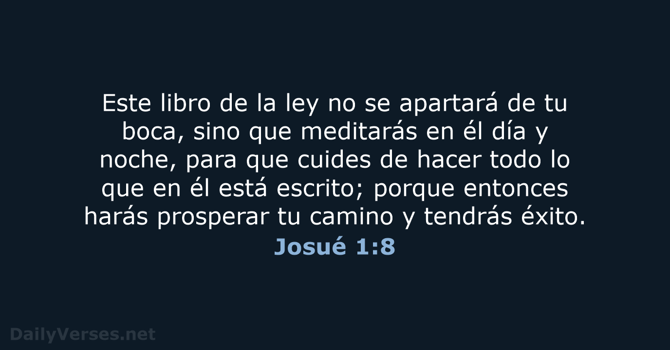Josu 1 LBLA DailyVerses