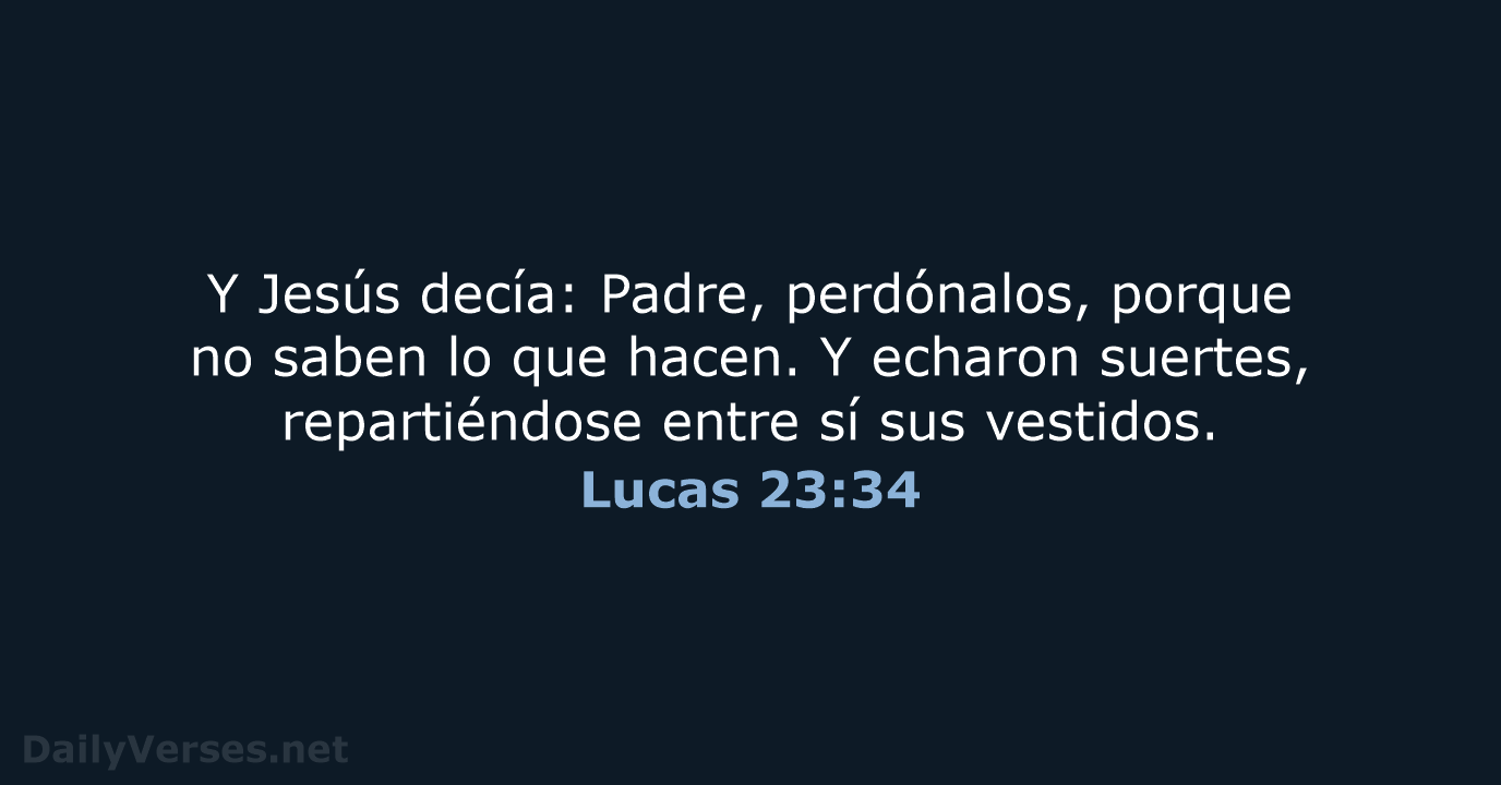 Lucas 23:34 - LBLA