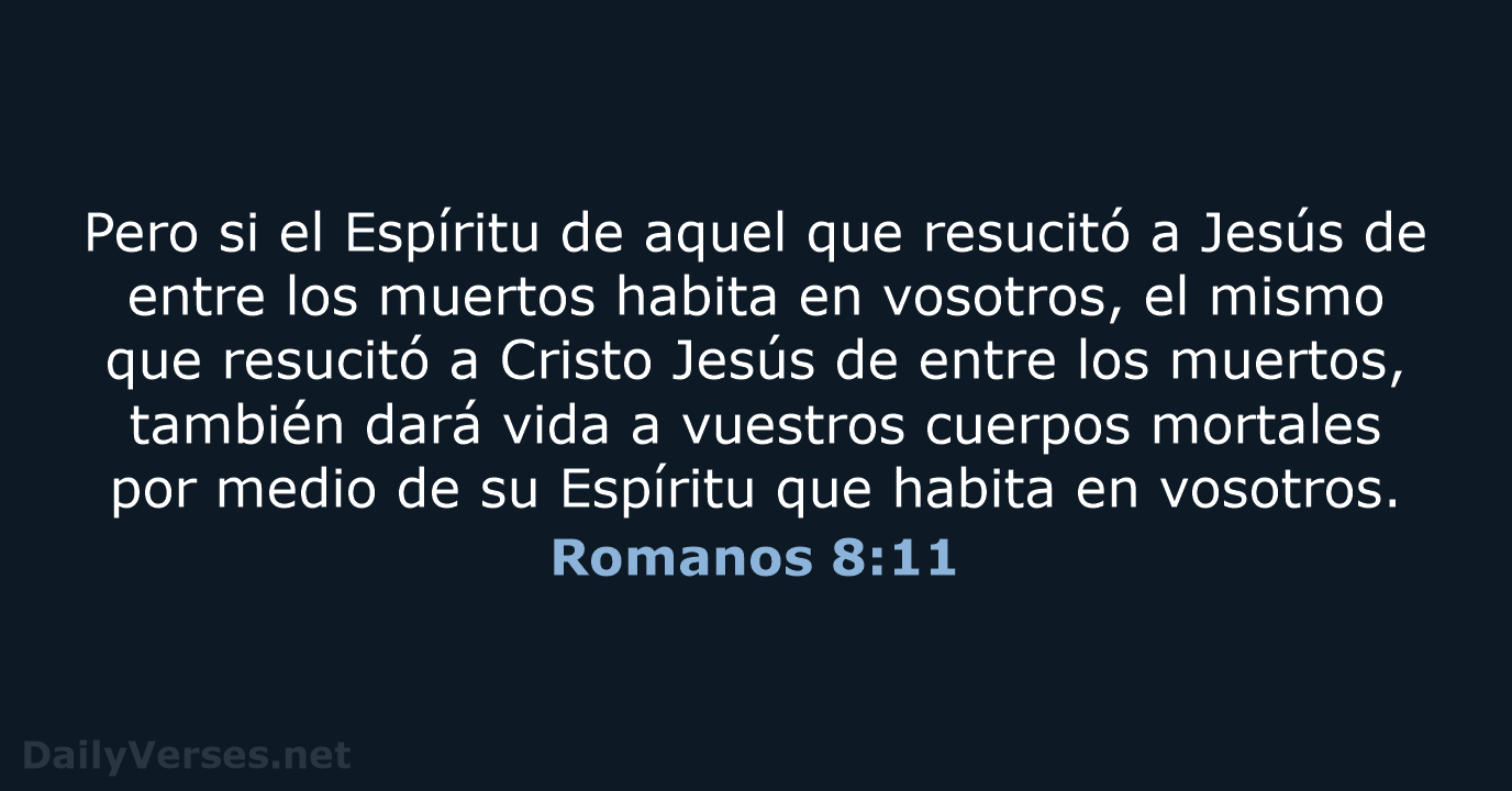 Romanos 8:11 - LBLA
