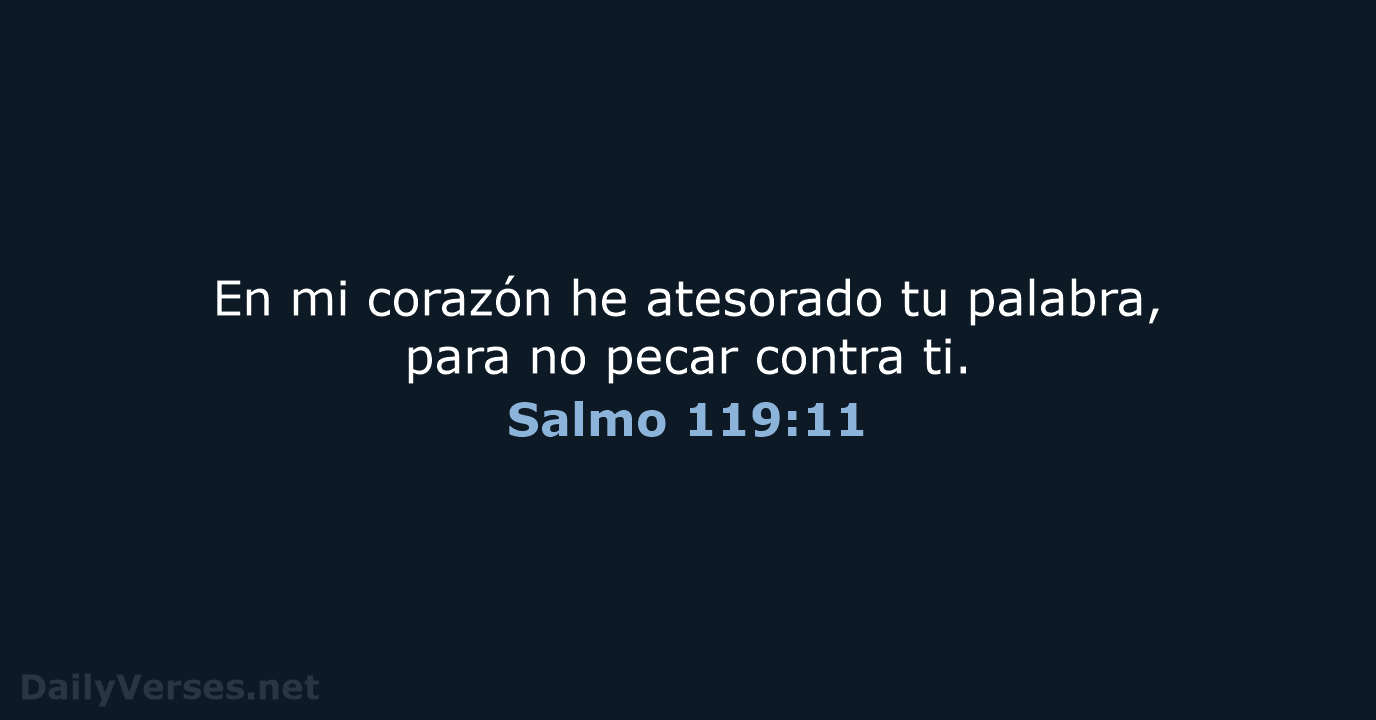 4 De Julio De 2016 Vers culo De La Biblia Del D a LBLA Salmo 119 