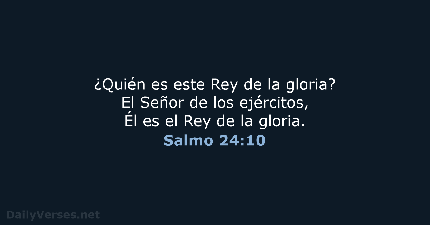 Salmo 24:10 - LBLA