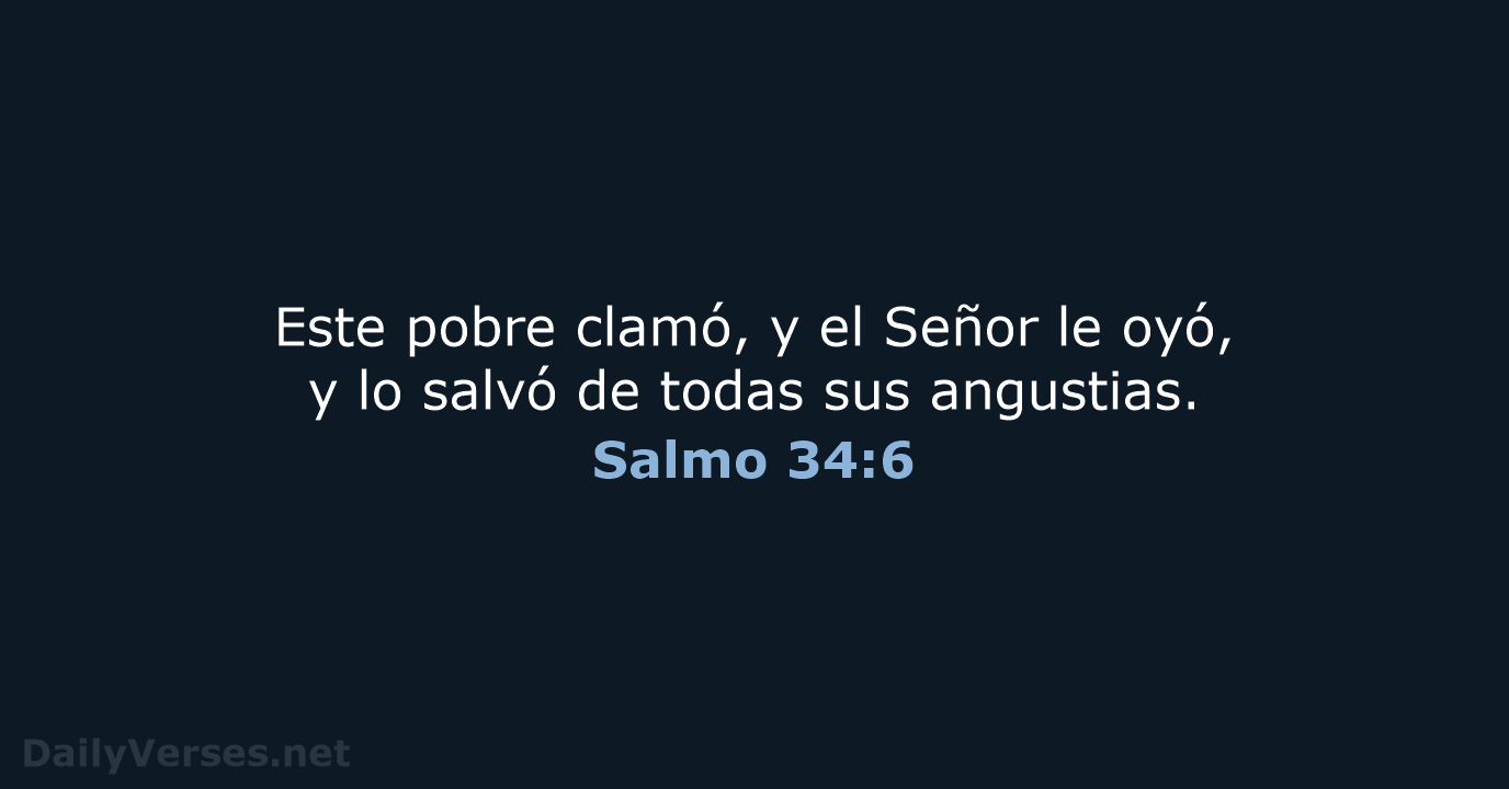 Salmo 34:6 - LBLA
