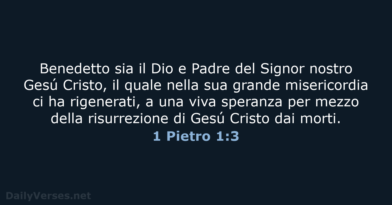 1 Pietro 1:3 - LND