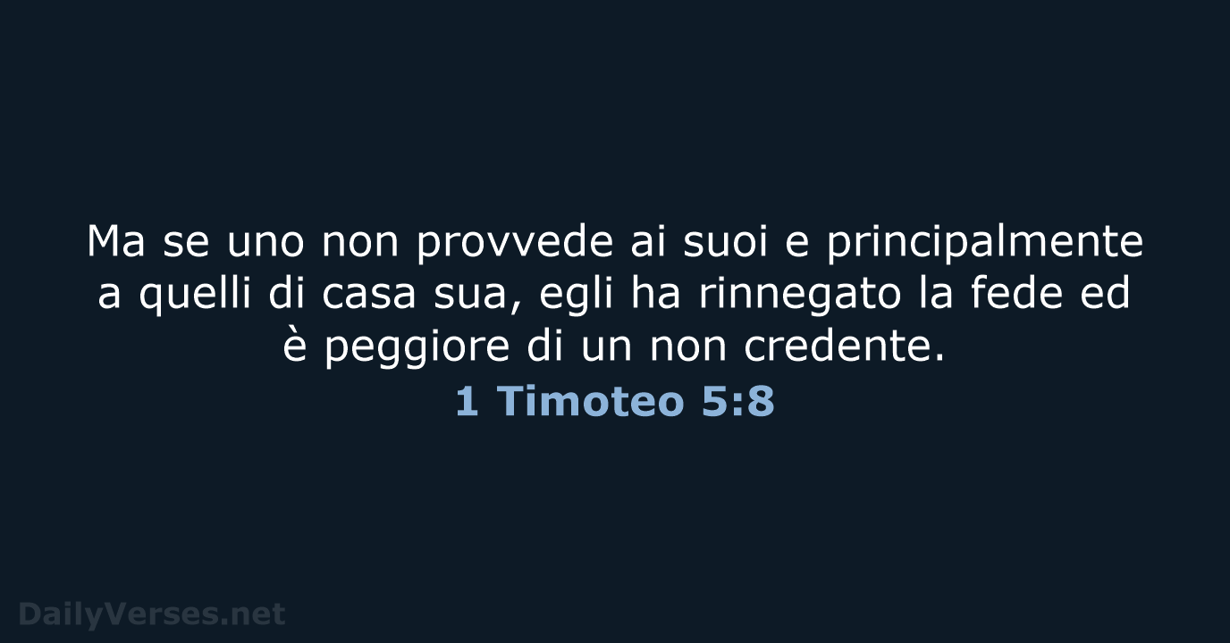 1 Timoteo 5:8 - LND
