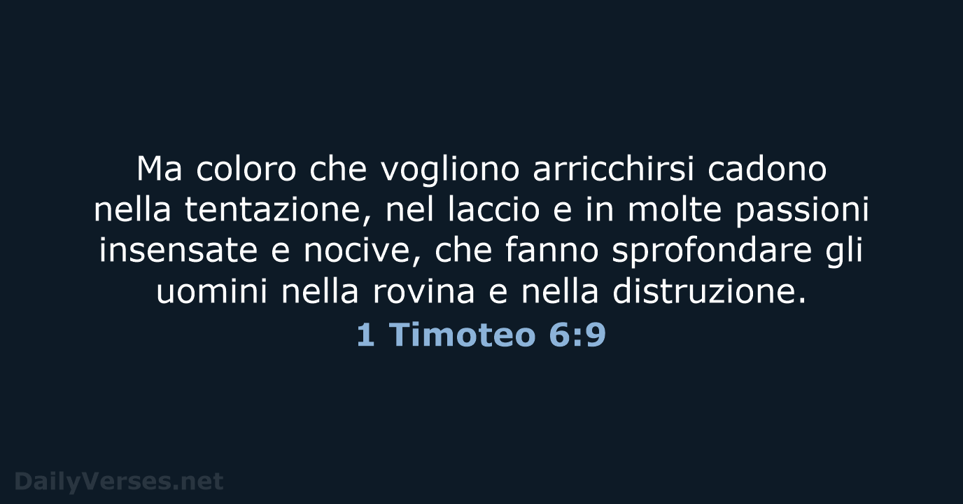 1 Timoteo 6:9 - LND
