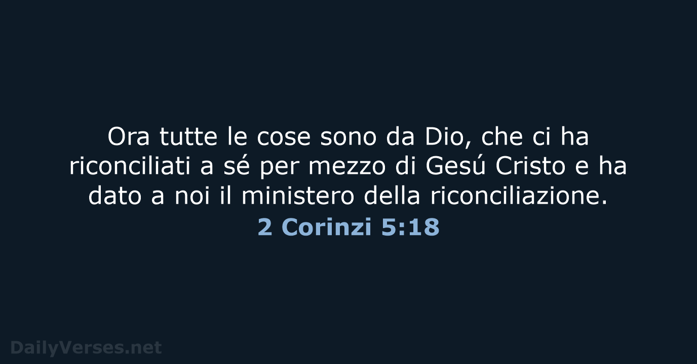 2 Corinzi 5:18 - LND