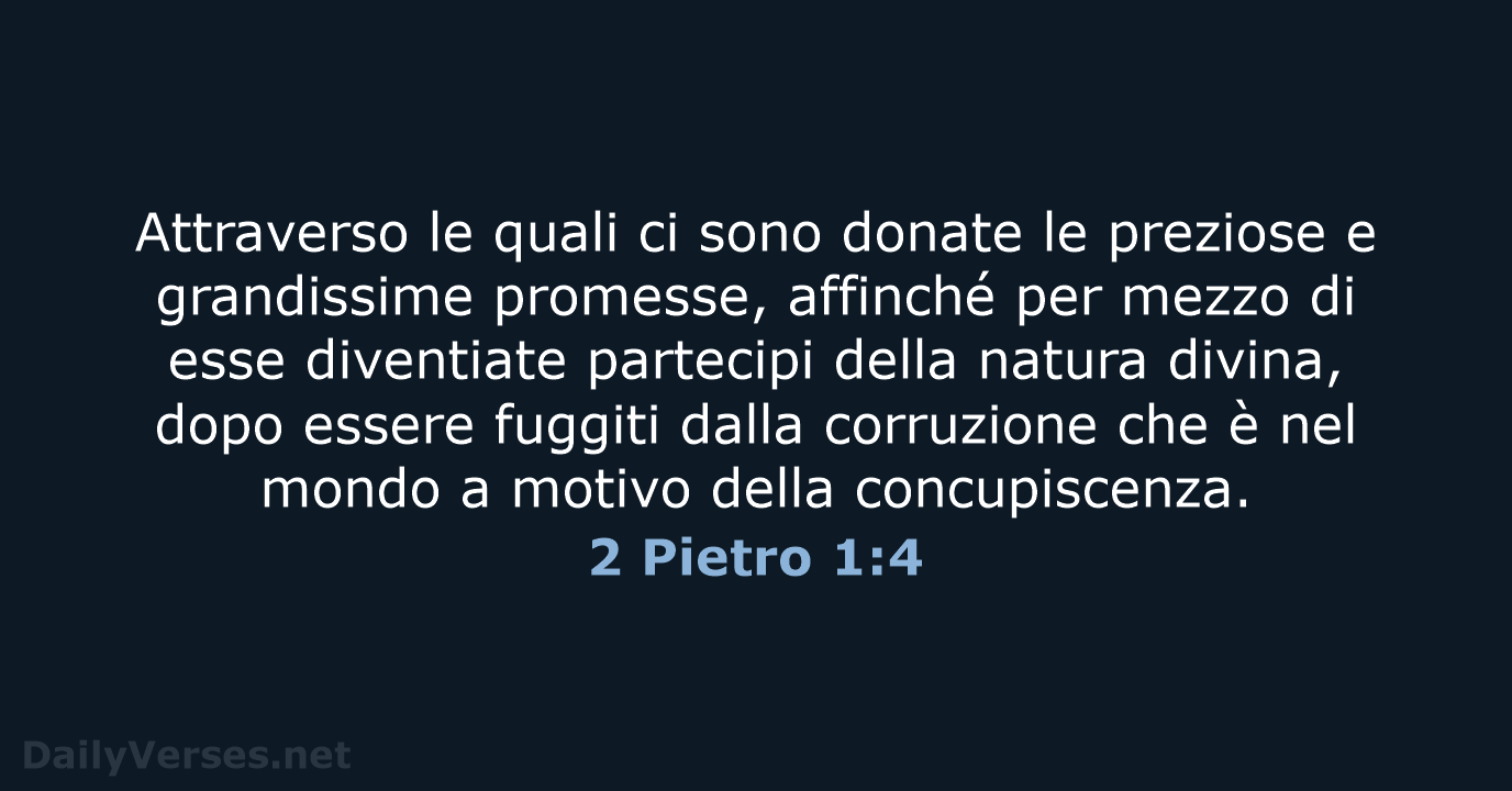 2 Pietro 1:4 - LND