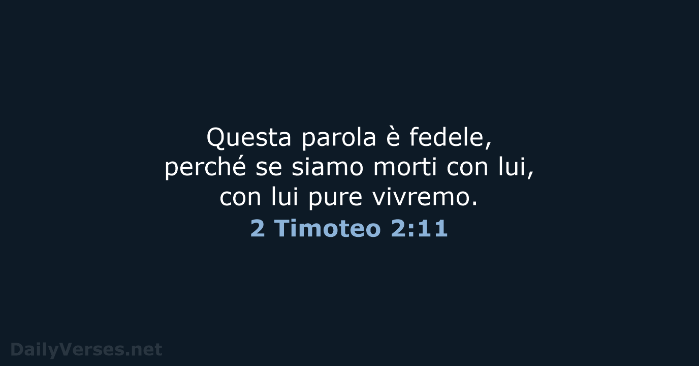 2 Timoteo 2:11 - LND