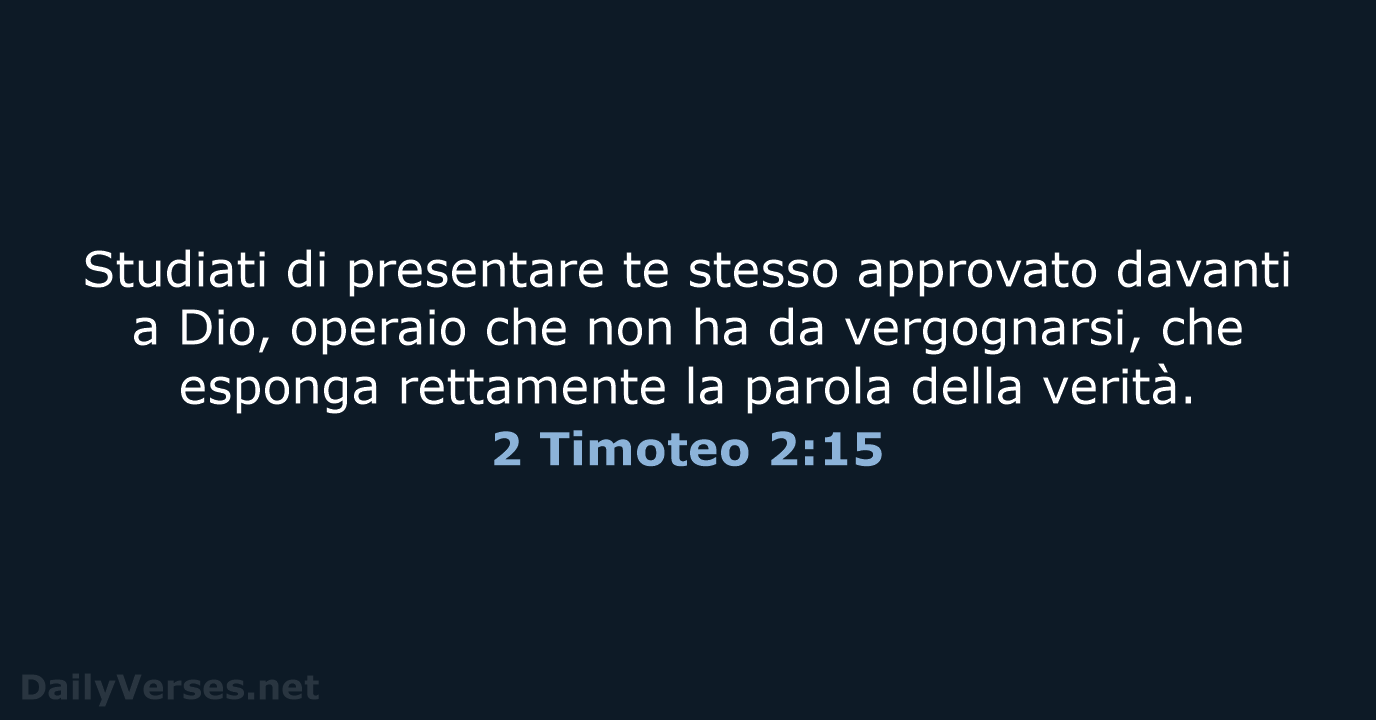 2 Timoteo 2:15 - LND