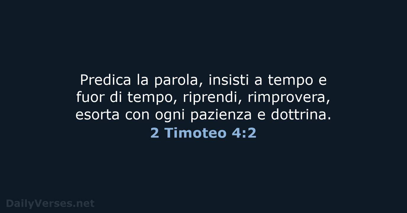 2 Timoteo 4:2 - LND