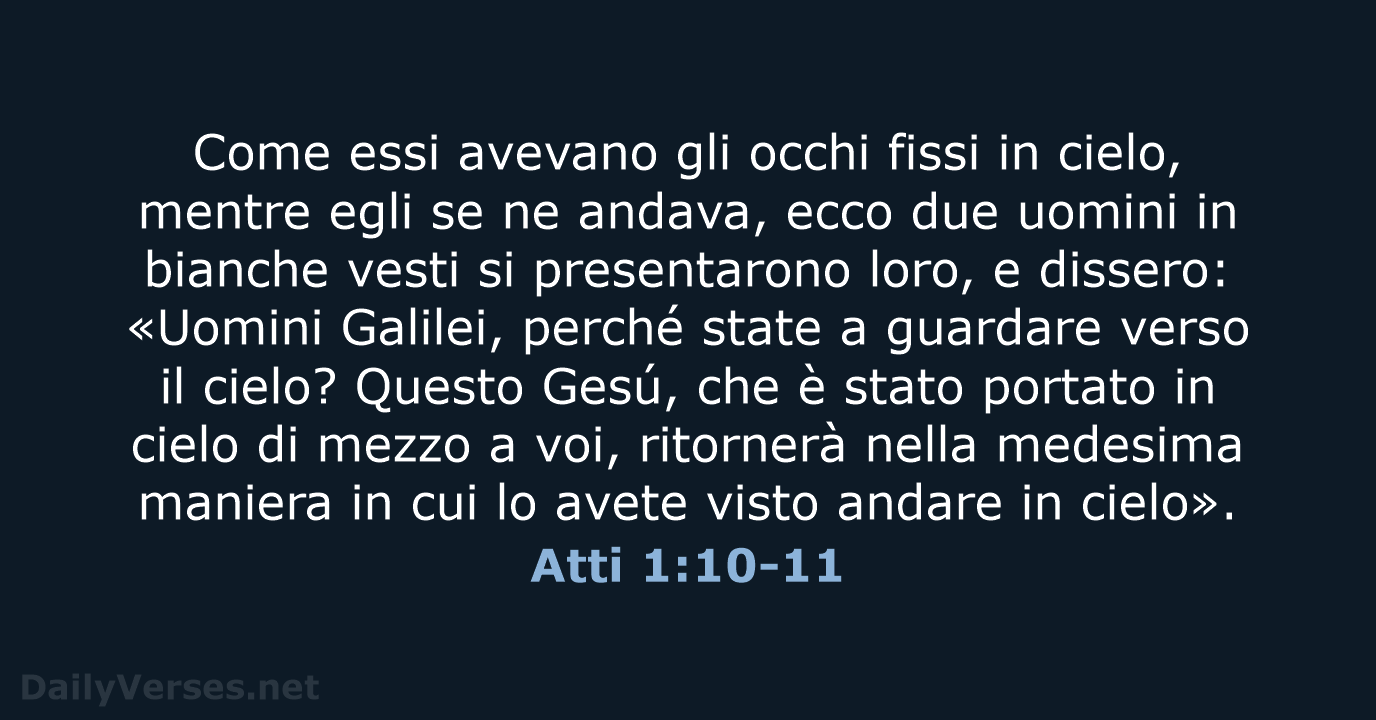 Atti 1:10-11 - LND
