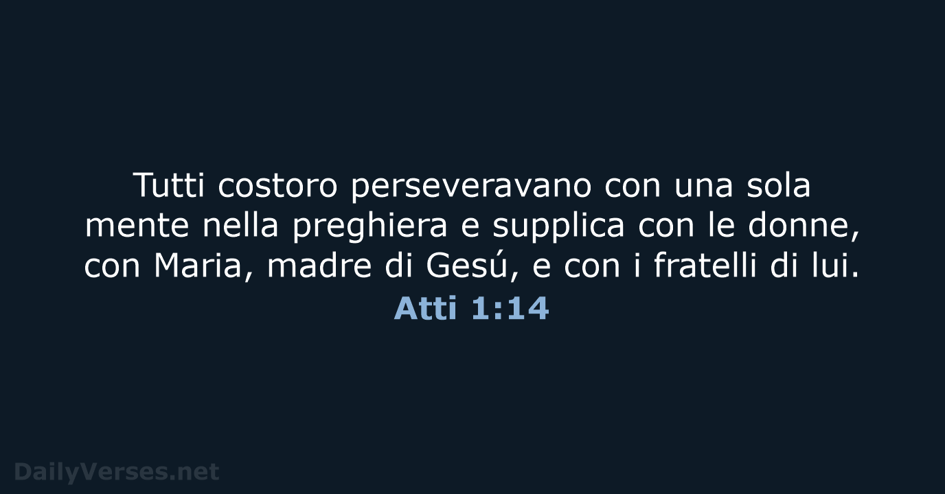Atti 1:14 - LND