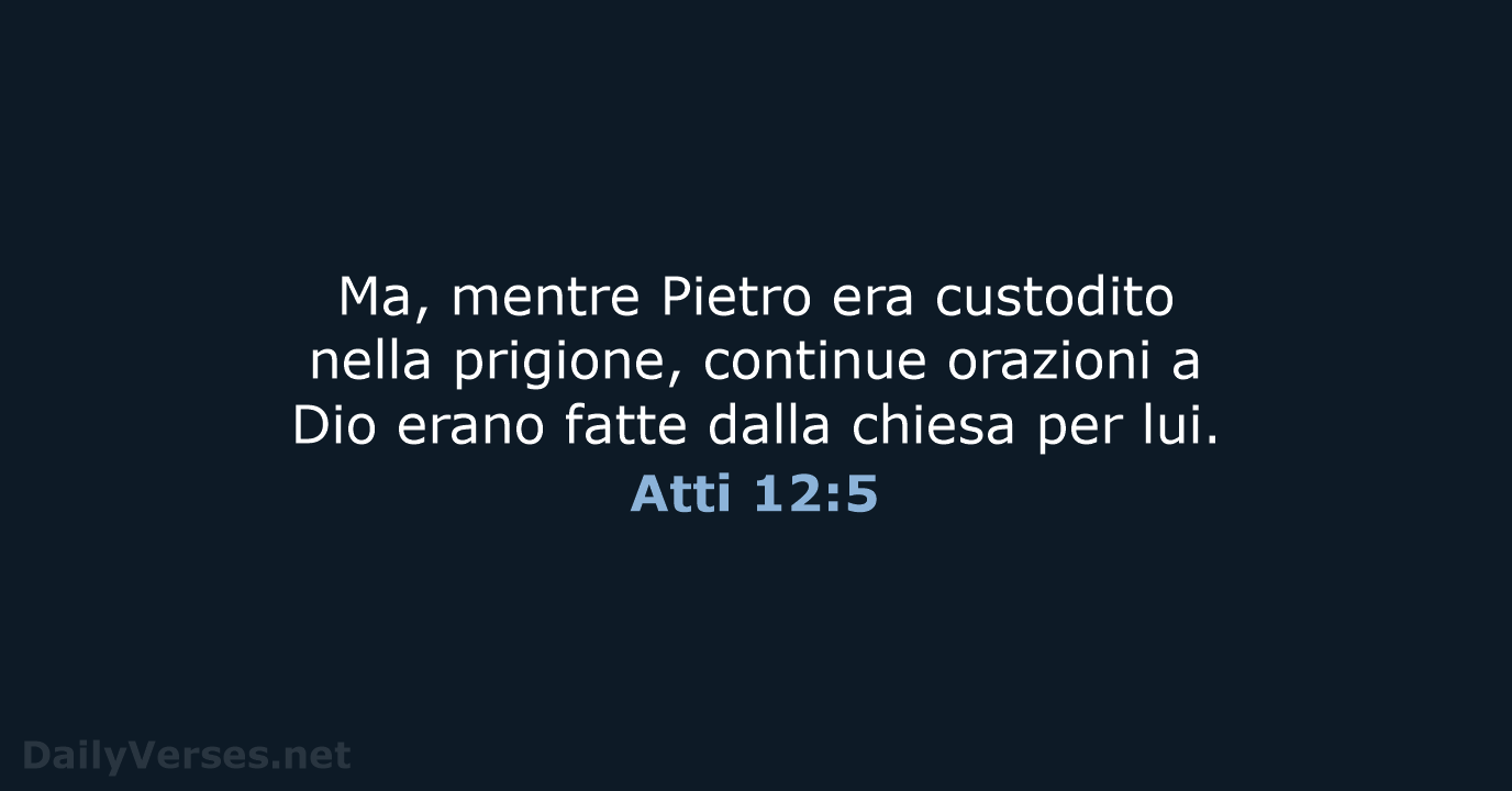 Atti 12:5 - LND