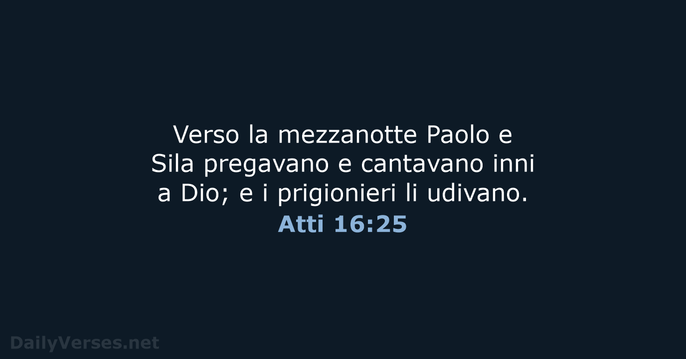 Atti 16:25 - LND