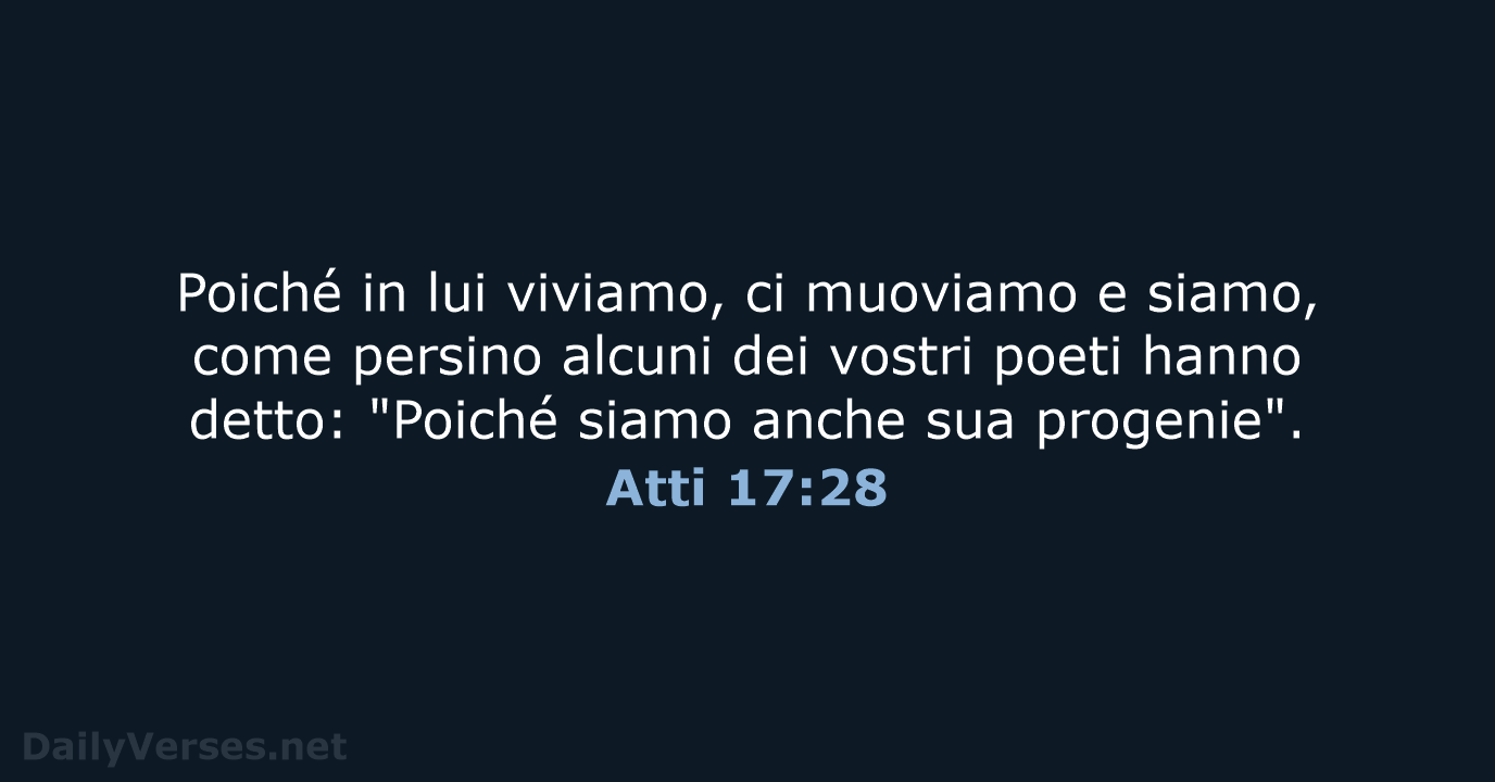 Atti 17:28 - LND