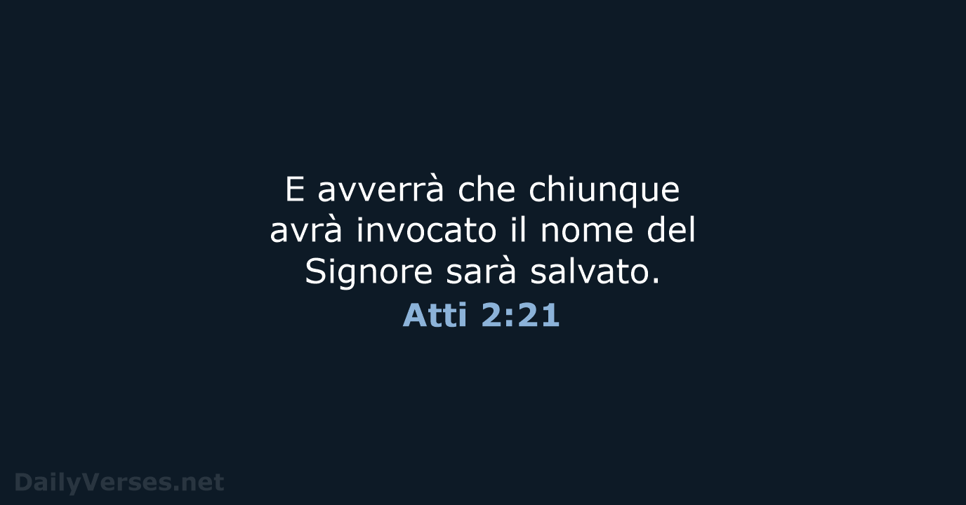 Atti 2:21 - LND