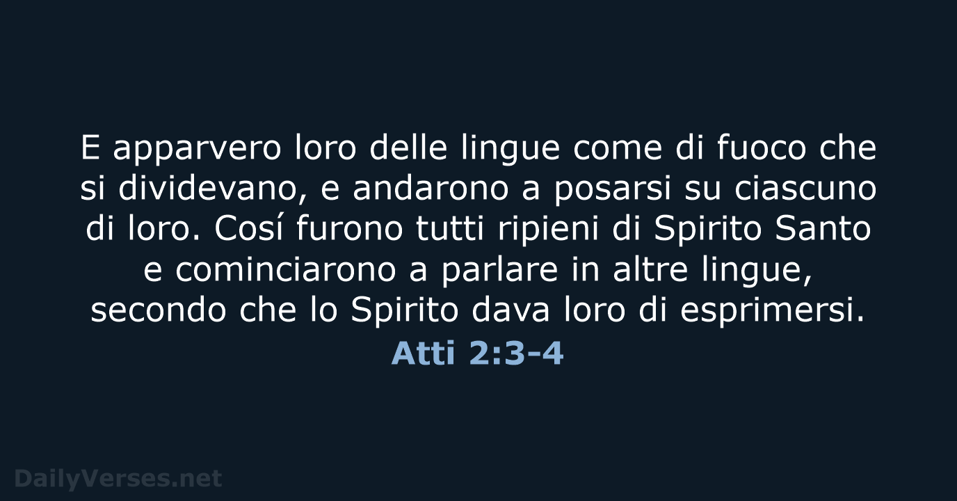 Atti 2:3-4 - LND