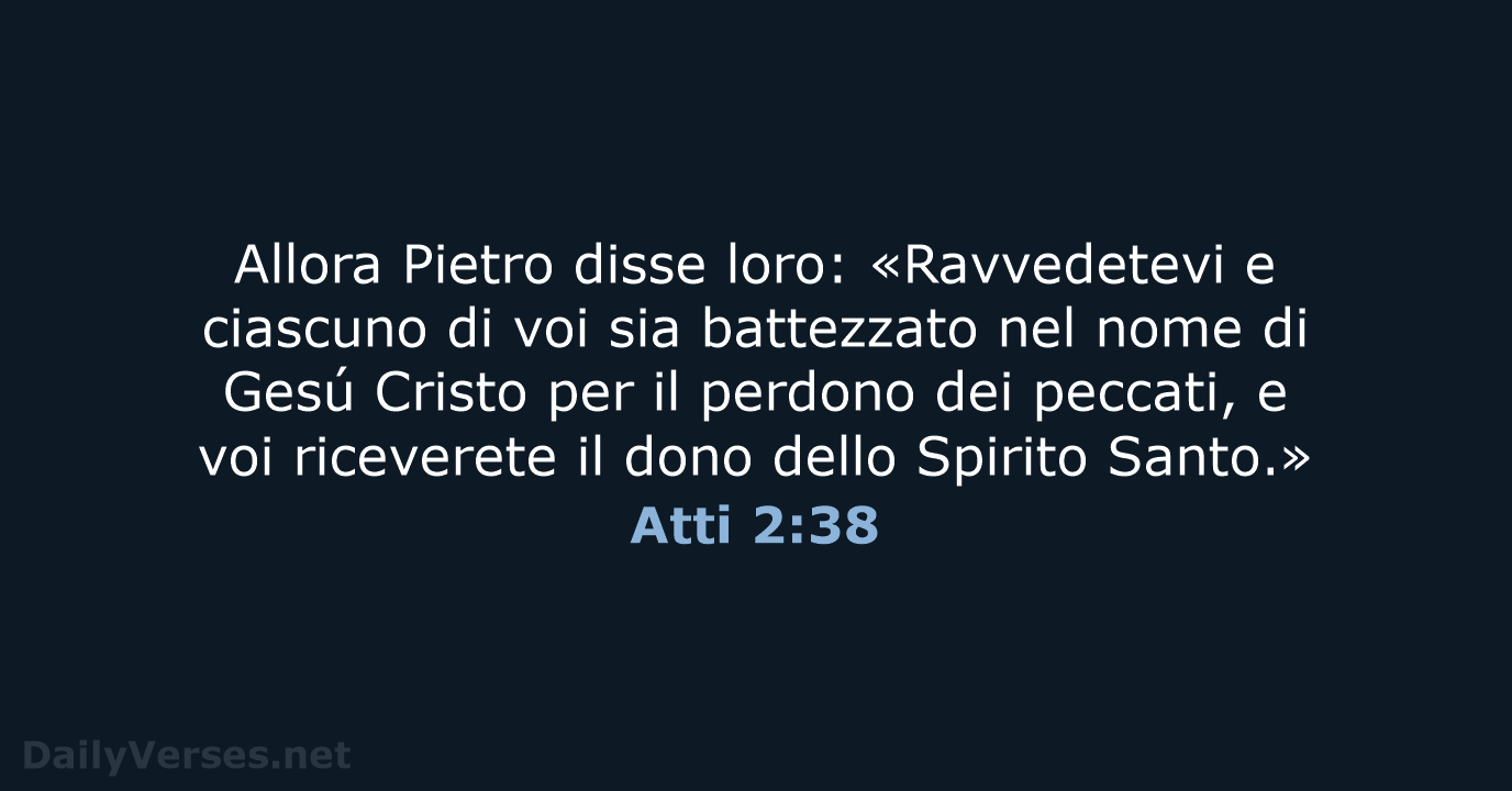 Atti 2:38 - LND