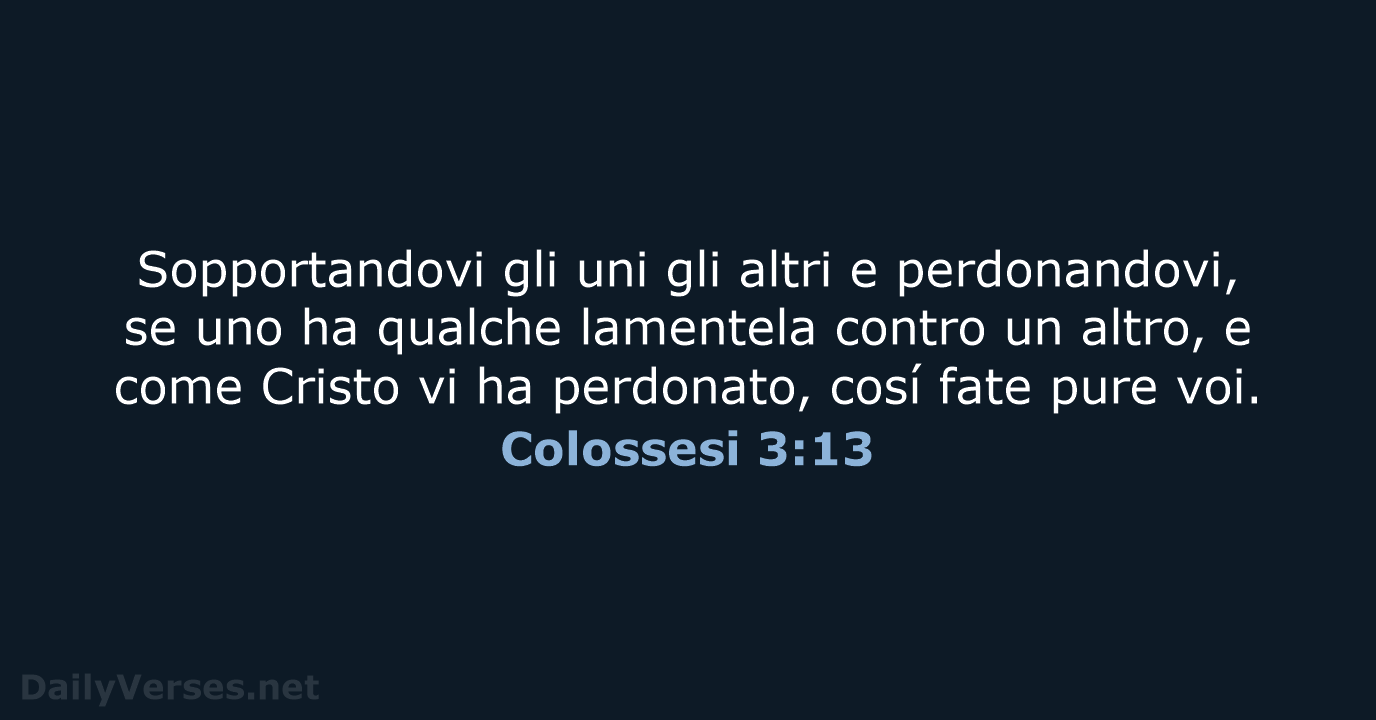 Colossesi 3:13 - LND